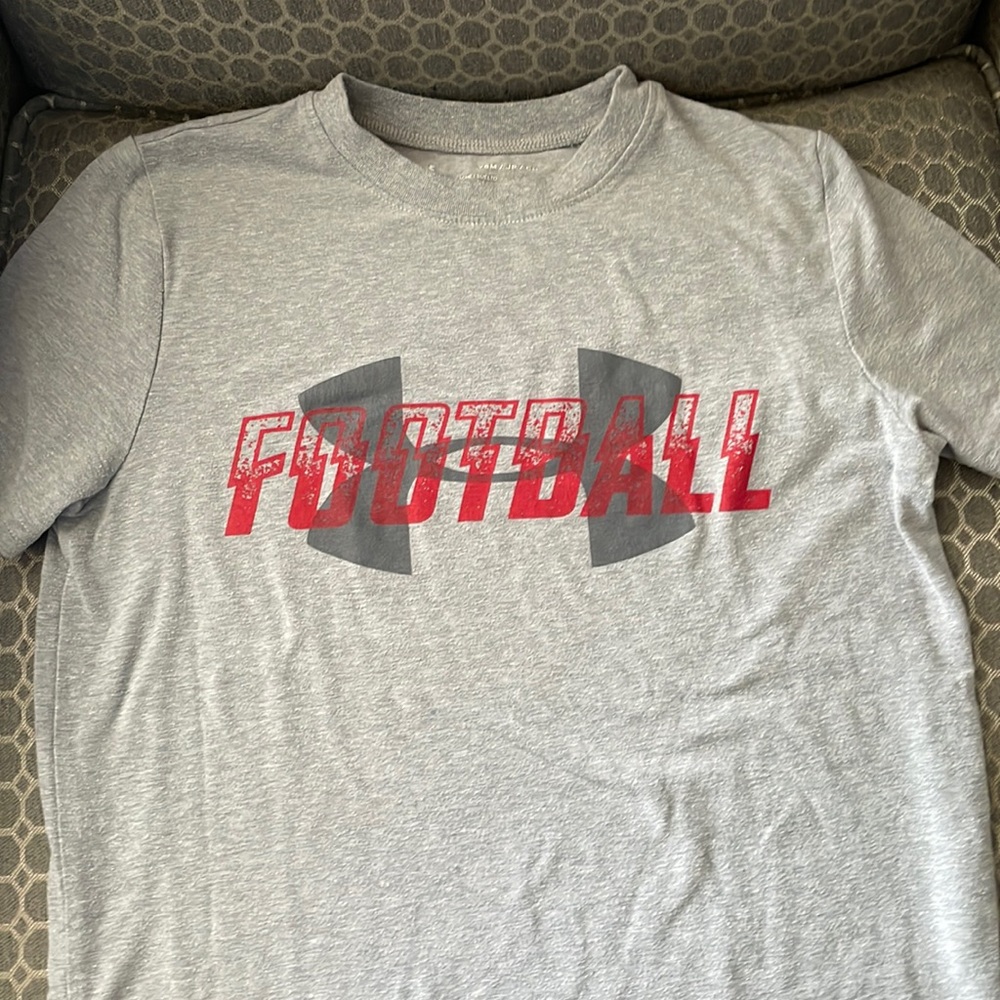 Under amour football tee